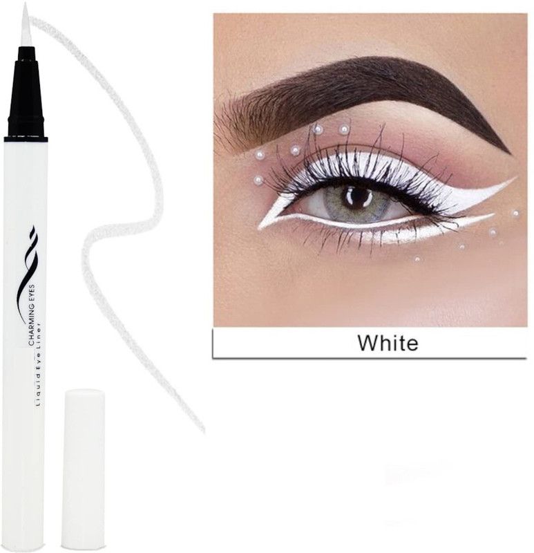 YAWI smudge proof ,long lasting sketch liner for white 2.5 g  (WHITE)
