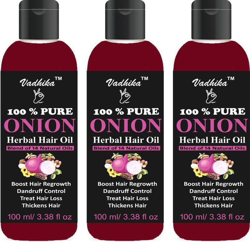 Vadhika Hair Regrowth, Dandruff Control Hair Oil (300 ml)  (300 ml)
