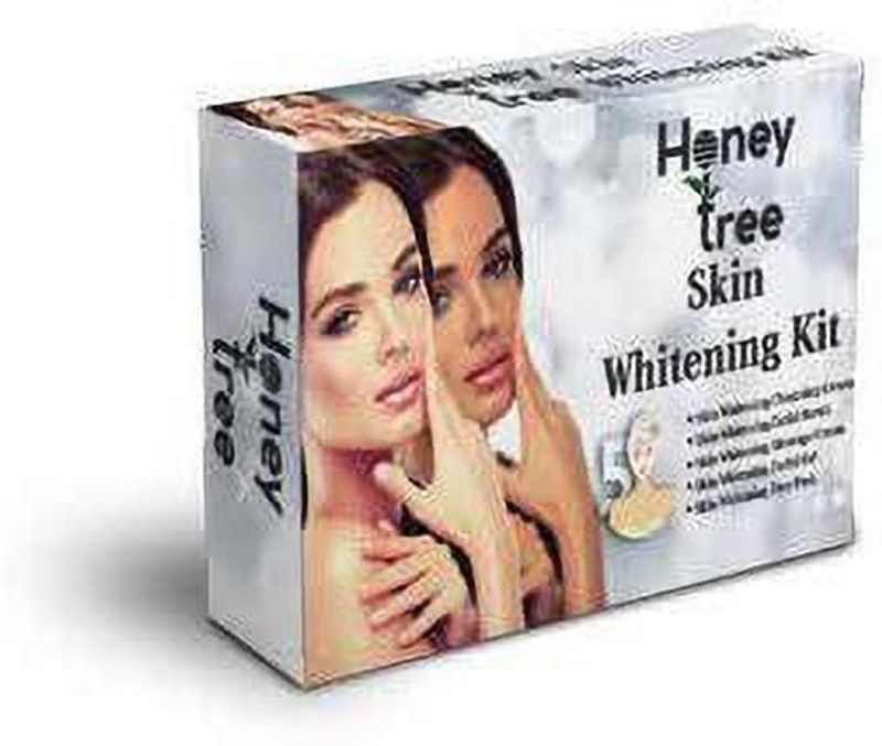 HONEY TREE Skin Whitning Facial Kit to Control Dryness for Women & Men  (3 x 25 g)