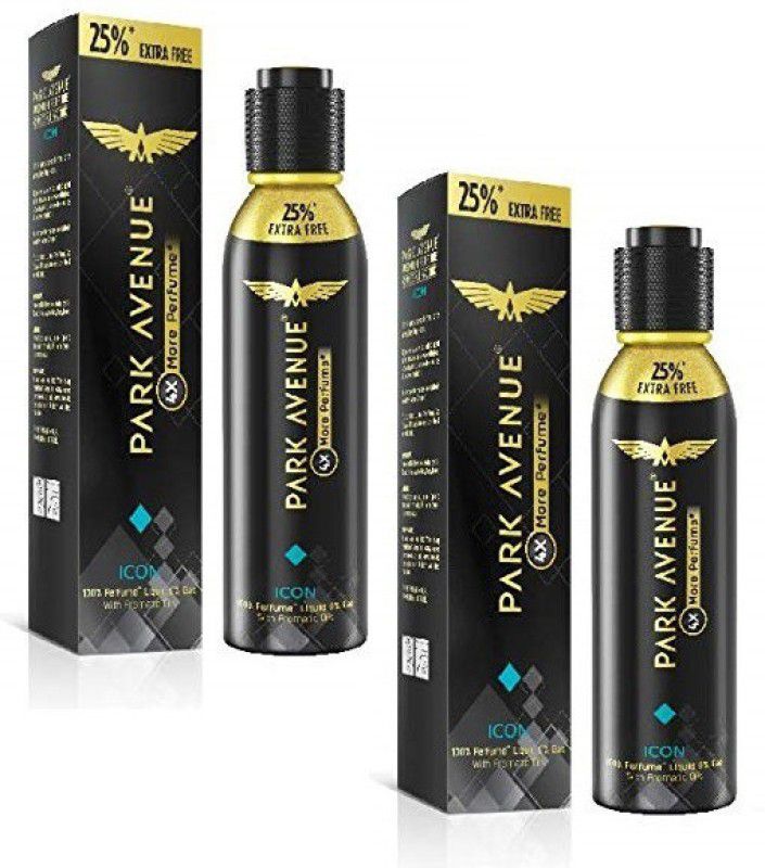 PARK AVENUE Icon Body Spray 150ml*2 Pcs RE5209 Body Spray - For Men  (300 ml, Pack of 2)