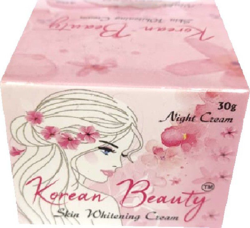 Korean Beauty Night Cream For Skin Lightening  (30 g)