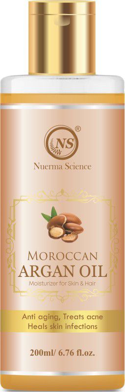 Nuerma Science Moroccon Argan oil for Skin & Hair  (200 ml)