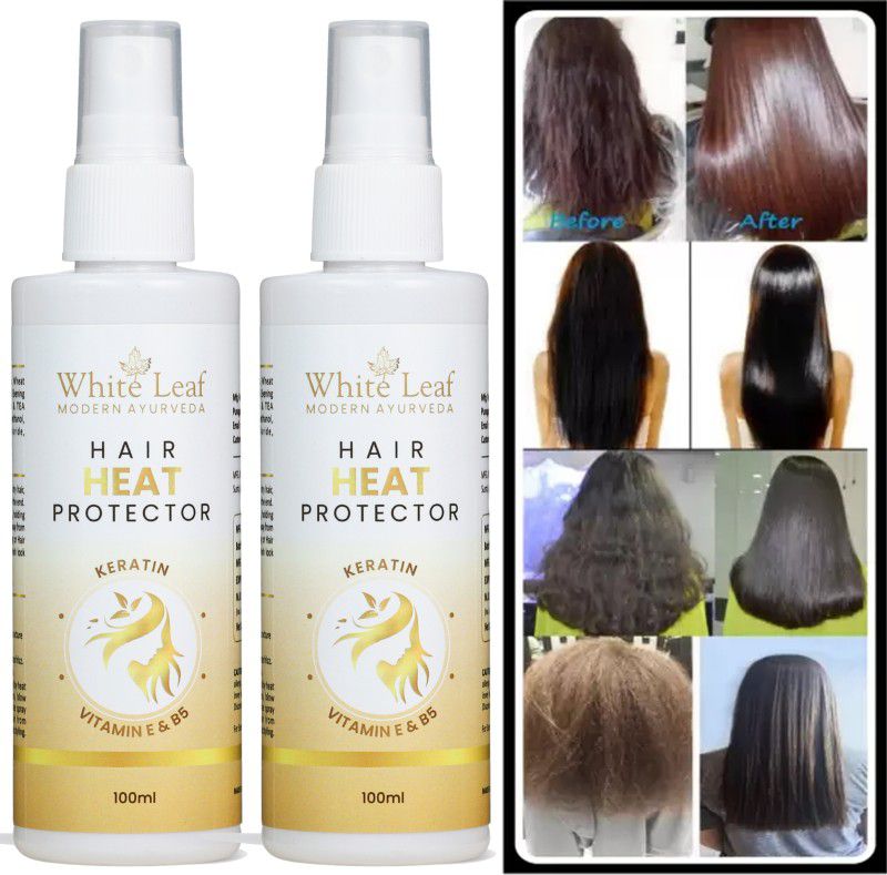 White Leaf Premium Heat Protector with Heat protection Spray With Argan oil Hair Spray Hair Spray (200 ml) Hair Spray  (200 ml)