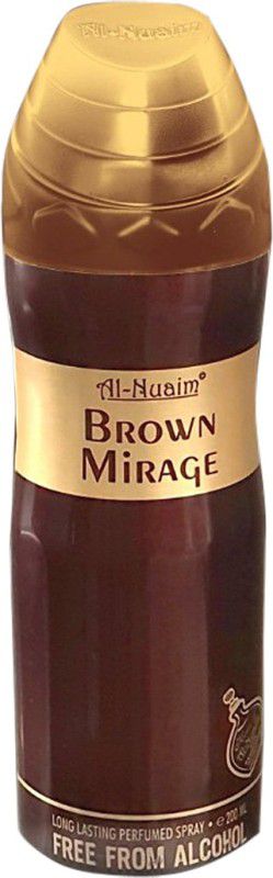 Al Nuaim BROWN MIRAGE LONG LASTING BODY SPRAY Deodorant Spray - For Men & Women  (200 ml)