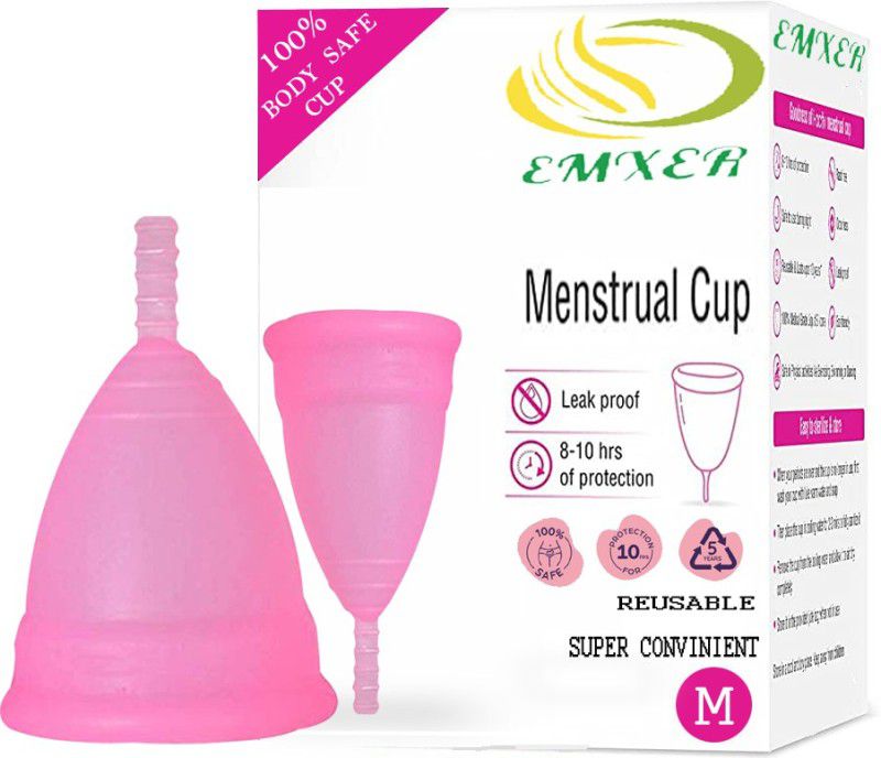 EMXER Medium Reusable Menstrual Cup  (Pack of 1)