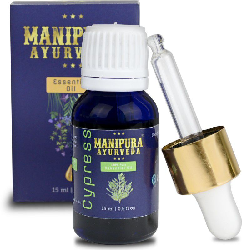 Manipura Ayurveda Aromatheraphy Cypress Pure essential oil 15 ML  (15 ml)
