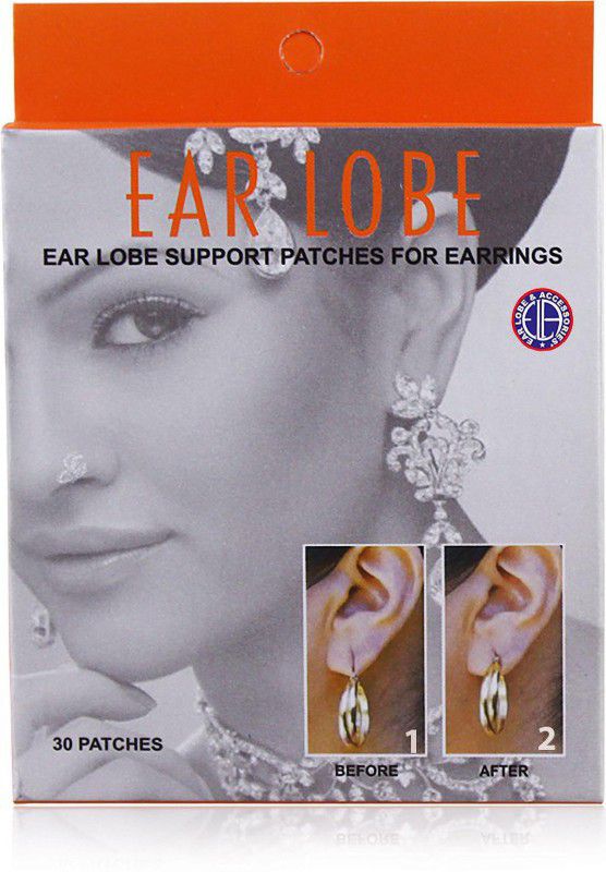 Ear Lobe & Accessories Reusable Ear Lobe Support  (Pack of 30)