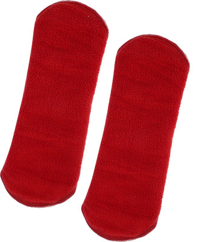 SIZI Red reusable & washable sanitary cloth pad napkins.(Pack of 2) Sanitary Pad  (Pack of 2)