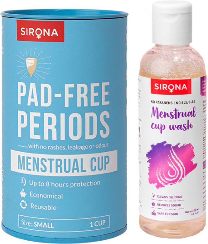 SIRONA Small Reusable Menstrual Cup  (Pack of 1)