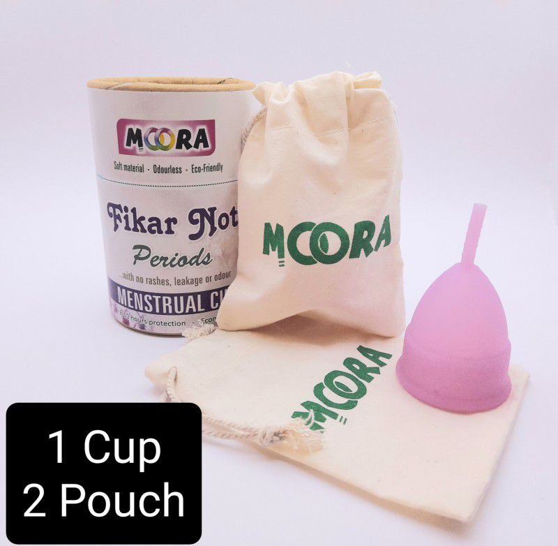 MOORA Medium Reusable Menstrual Cup  (Pack of 1)