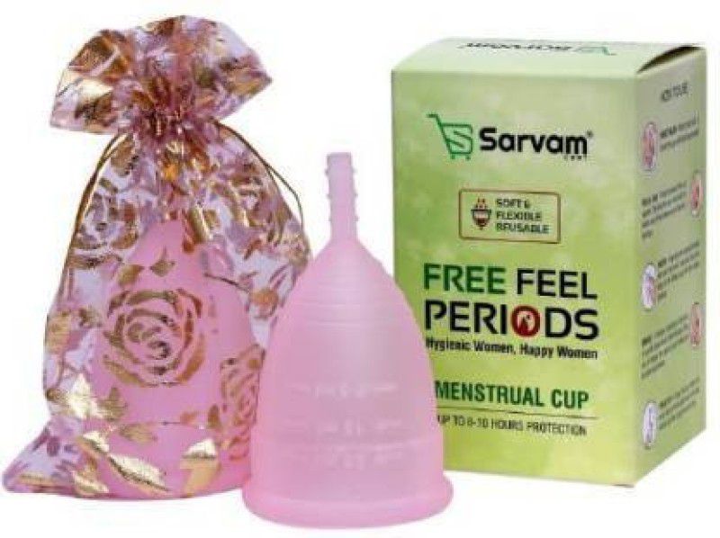 SARVAM CART Medium Reusable Menstrual Cup  (Pack of 1)