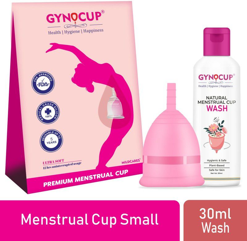 Gynocup Small Reusable Menstrual Cup  (Pack of 1)