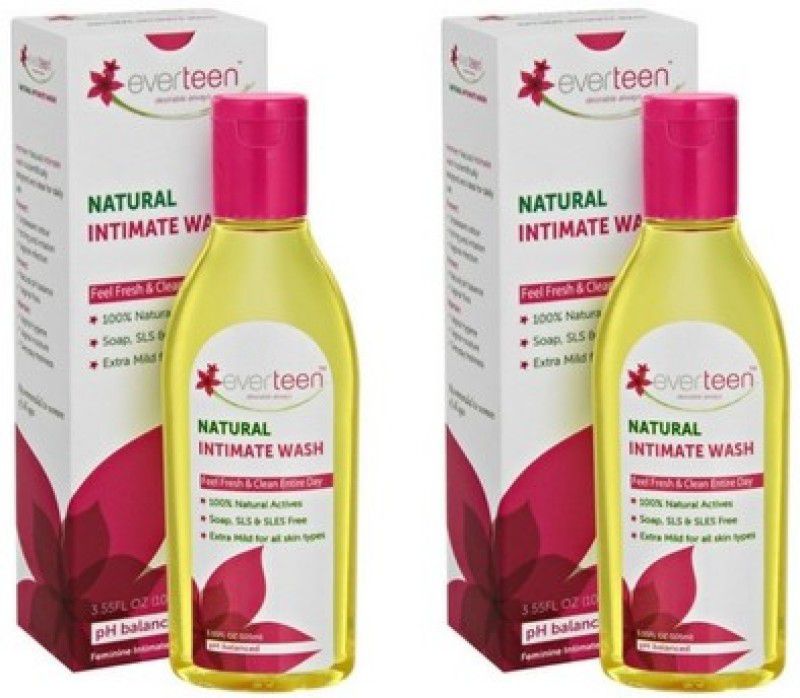 everteen Feminine Hygiene Wash Intimate Wash  (105 ml, Pack of 2)