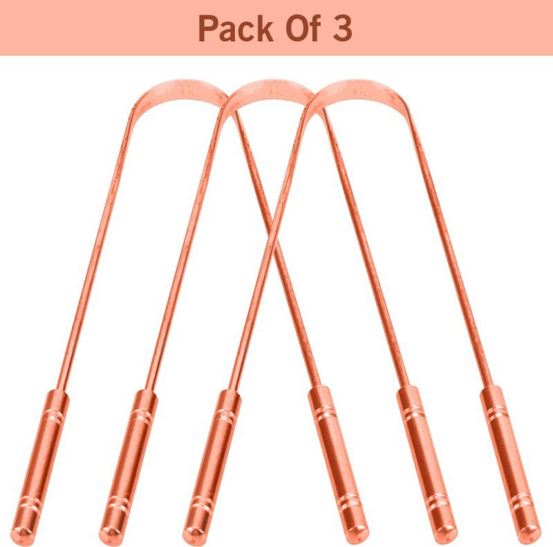 Epyz Copper Tongue Cleaner  (Pack of 3)