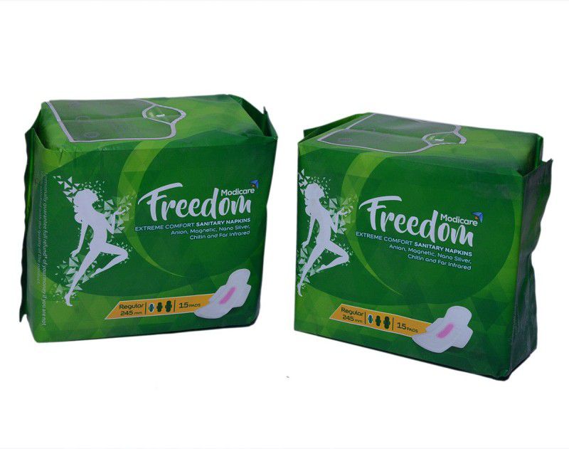 Modicare Freedom Sanitary Pad  (Pack of 30)