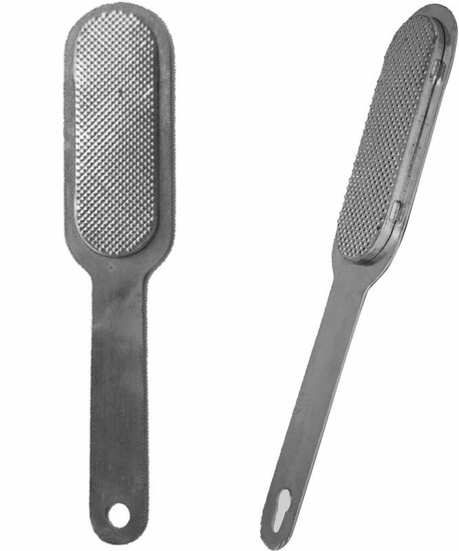 Lonekart Set of 2 Stainless Steel Foot Scrubber Filer