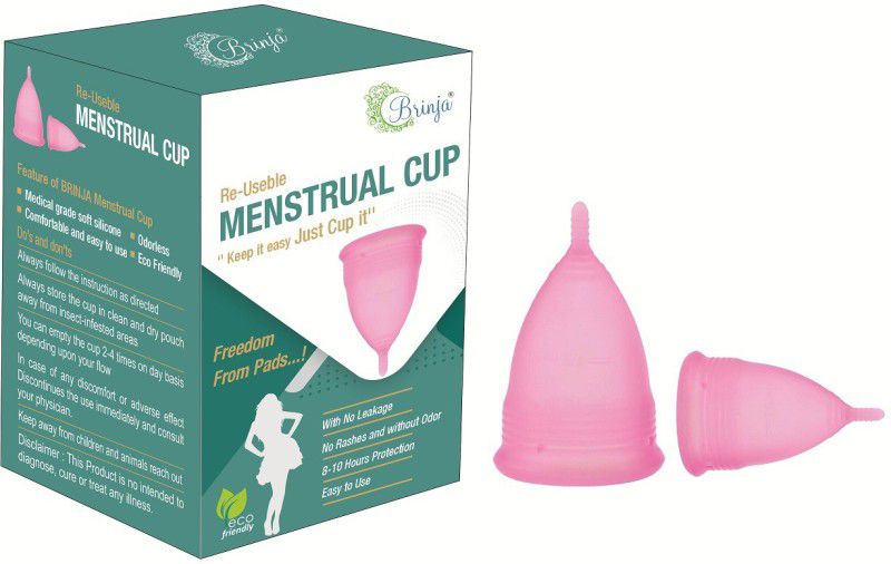 BRINJA Large Reusable Menstrual Cup  (Pack of 1)