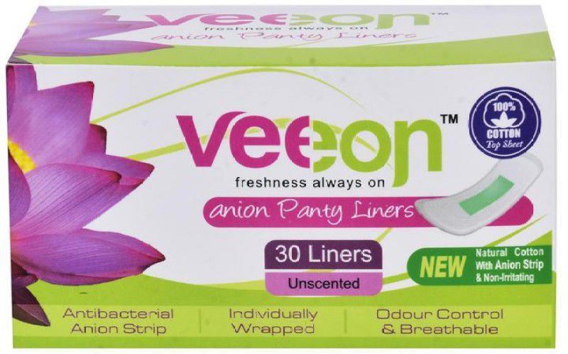 Veeon VEEON PANTYLINER 30S Pantyliner  (Pack of 30)