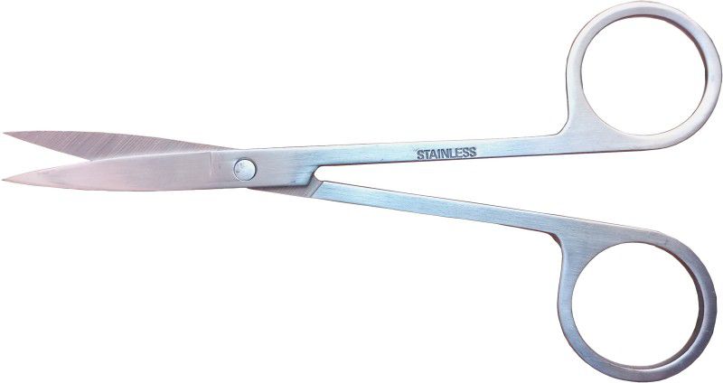 Fateh MEDICAL USE STEEL SCISSOR( PACK OF 1) Scissors  (Set of 1, Silver)