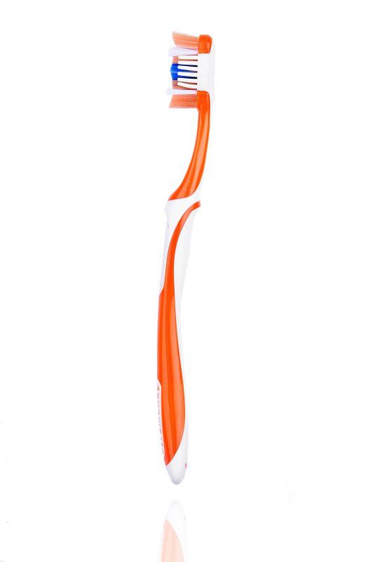 aquawhite Star Cop Orange, Advanced Strain Removing Cup Bristles., Health & Personal Care Soft Toothbrush