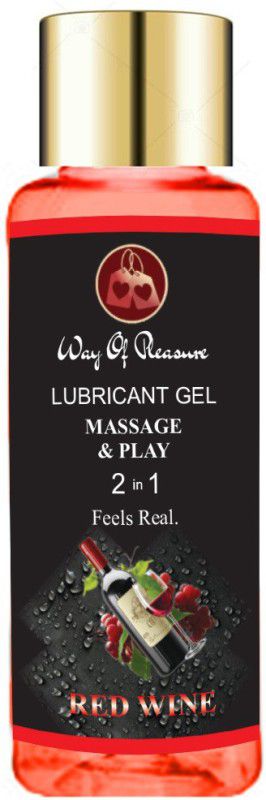 Way Of Pleasure Lubricant Gel For Men & Women Water Based Compatible With Con & Toys -(Rum) Lubricant  (50 ml)