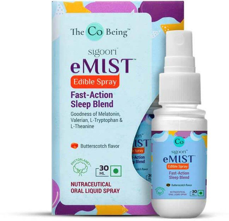 The Co Being eMIST Fast-Action Sleep blend Butterscotch flavor Spray  (30 ml)