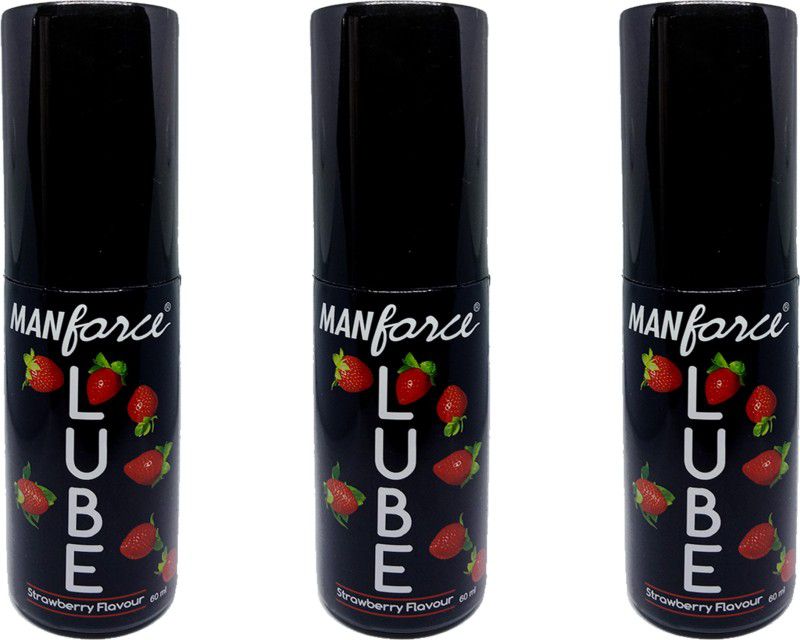 MANFORCE STRAWBERRY FLAVOR LUBE LUBRICANT FOR MENS Lubricant  (180 ml)