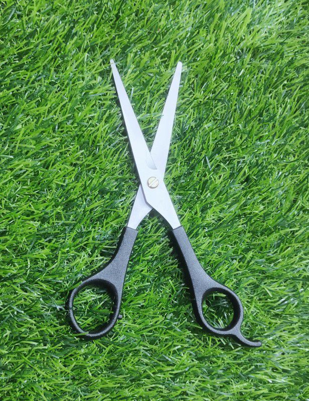 AVEU saloon barber hair cutting trimming styling scissors for personal and home use Scissors  (Set of 1, Black)