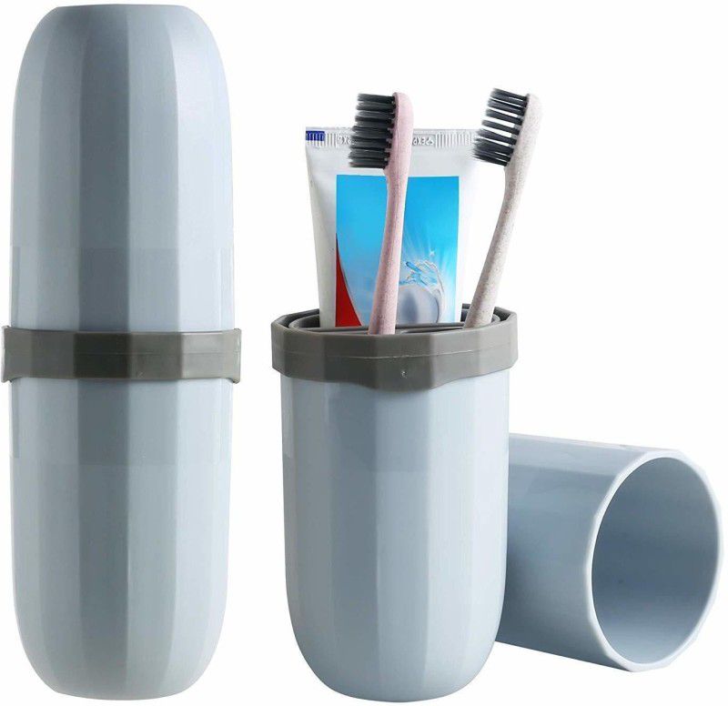 KitchExpo Toothbrush Case Box Storage Organizer Cover Portable for Travel Bathroom Hiking Camping Toothbrush Case Toothbrush Case  (Pack of 1)