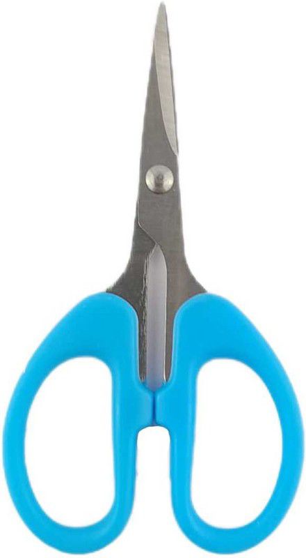 Freehand FR - 004 Blue Scissors for Sharp Paper Cutting , Kitchen and office use. Scissors  (Set of 1, Blue)