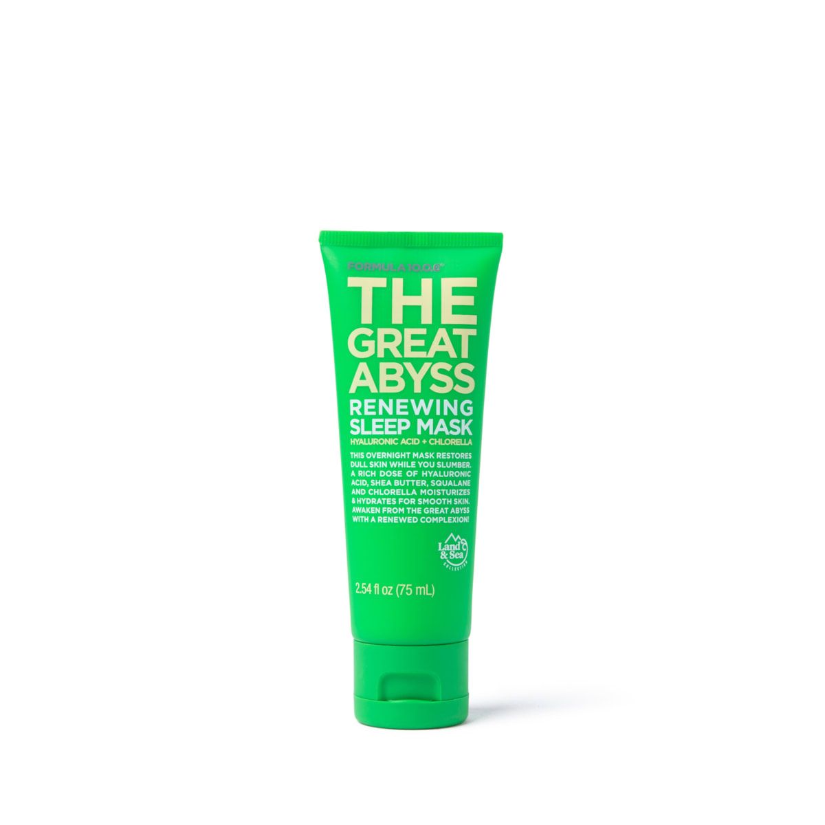 Formula 10.0.6 The Great Abyss Renewing Sleep Mask 75ml  - Hyaluronic Acid and Chlorella
