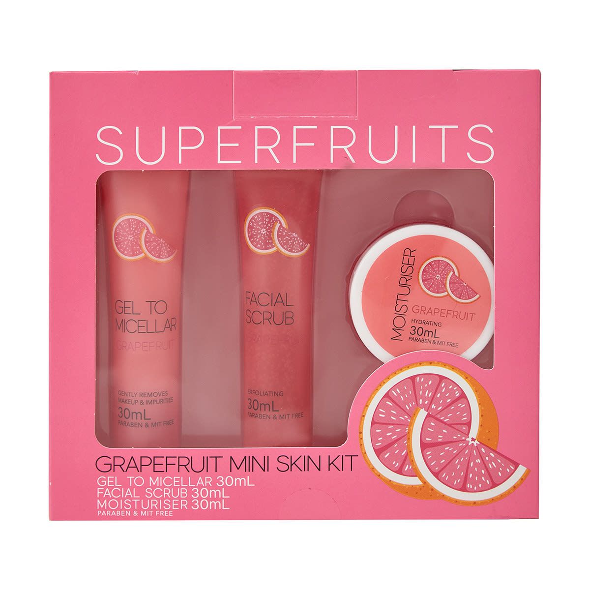 Superfruits Mini Skin Kit - Grapefruit