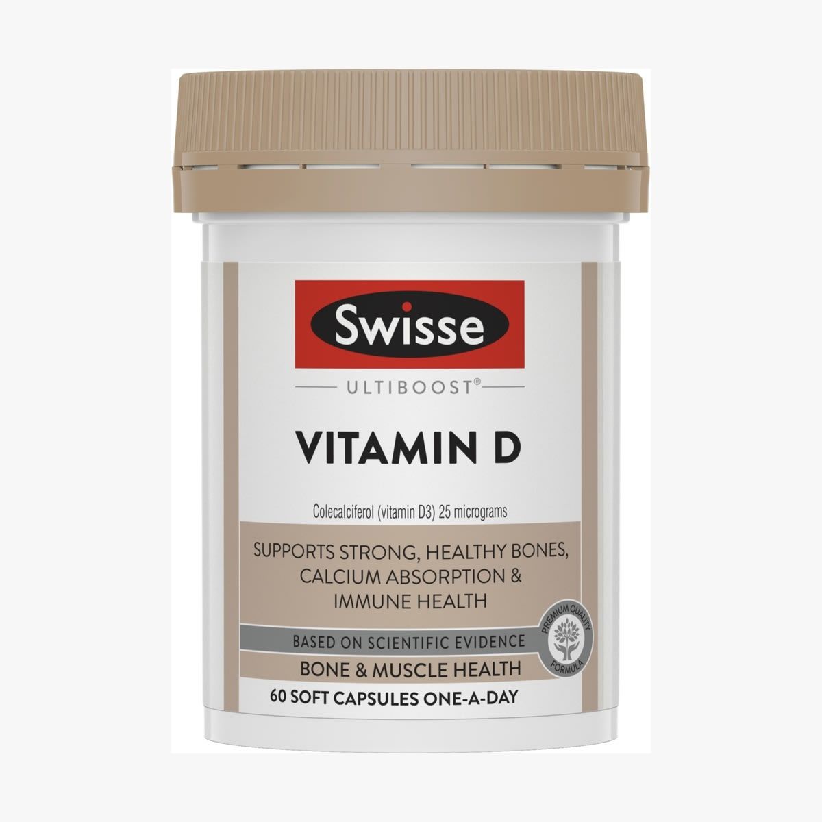 Swisse Ultiboost Vitamin D 60 Capsules