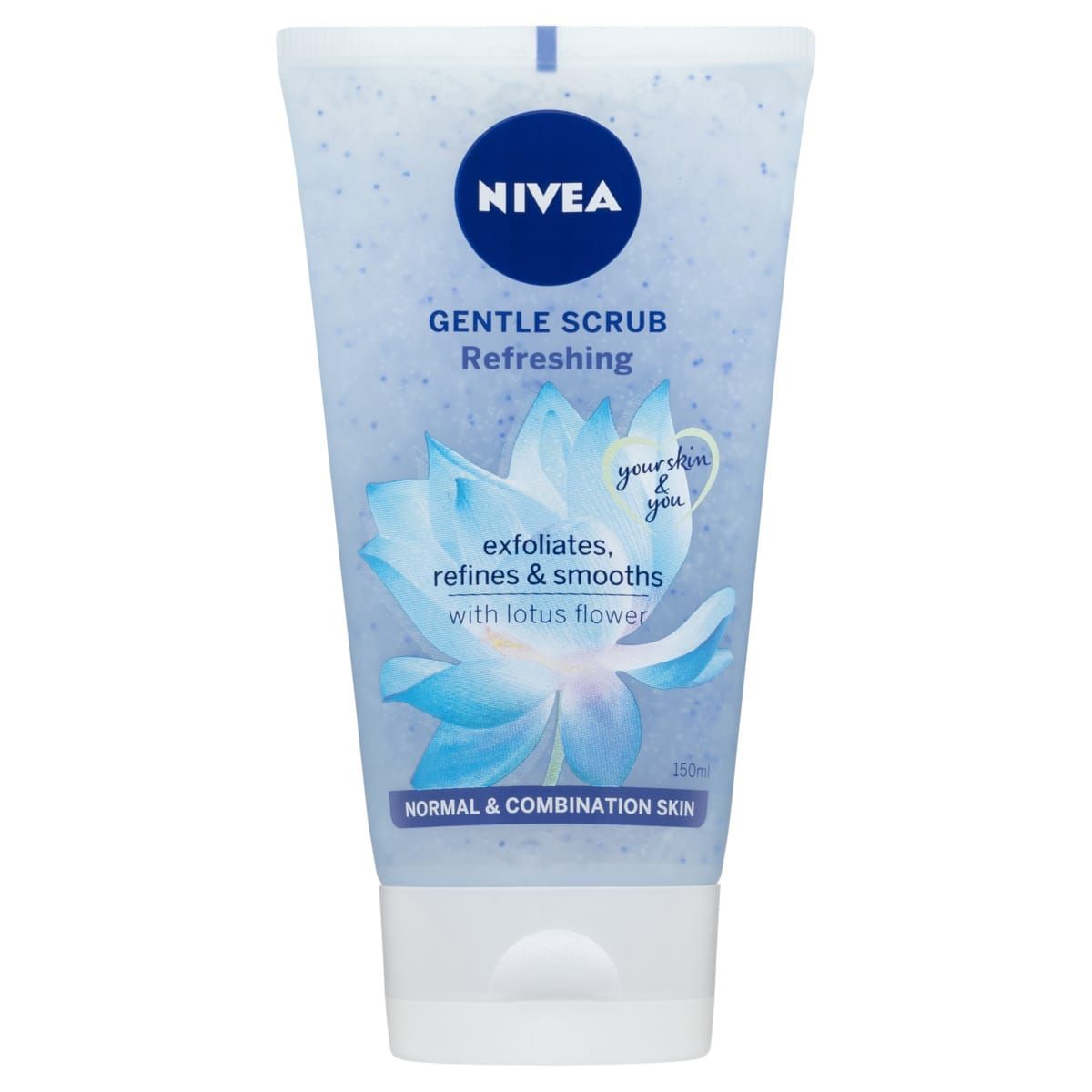 Nivea Gentle Exfoliating Scrub 150ml - Lotus Flower and Vitamin E