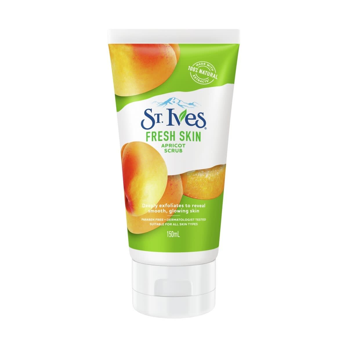 St. Ives Fresh Skin Scrub 150ml - Apricot
