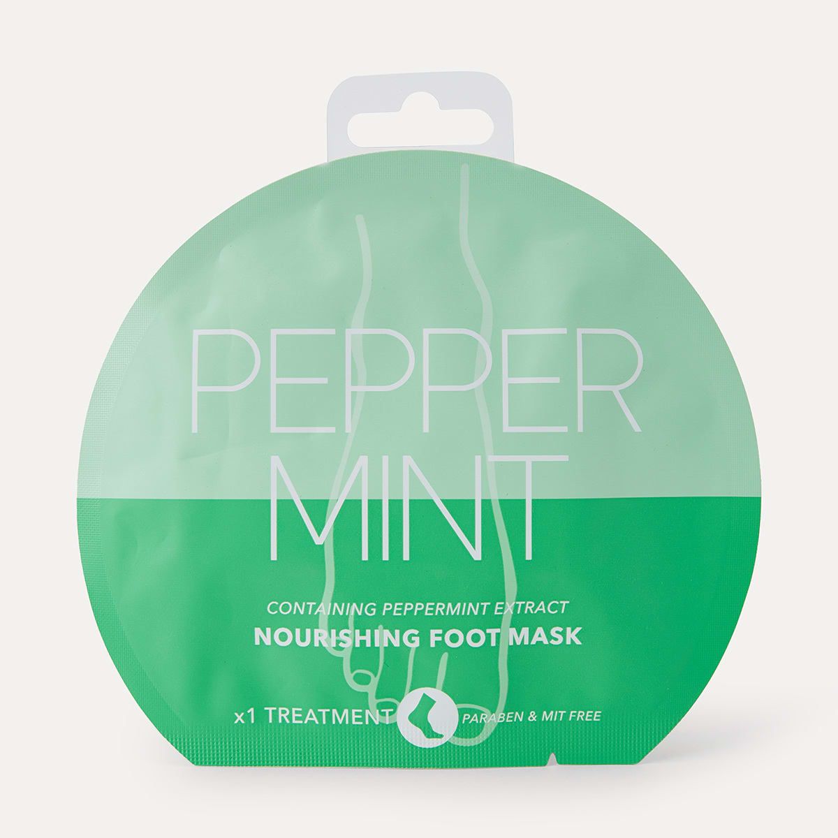 Nourishing Foot Mask - Peppermint  Extract