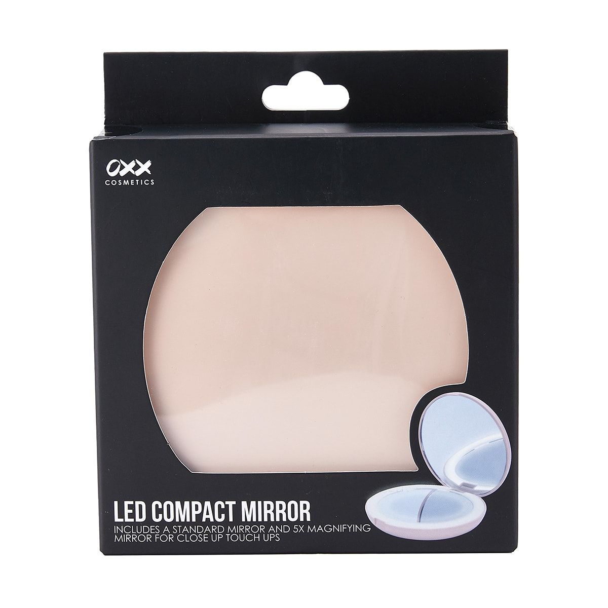 OXX Cosmetics LED Compact Mirror - Pink