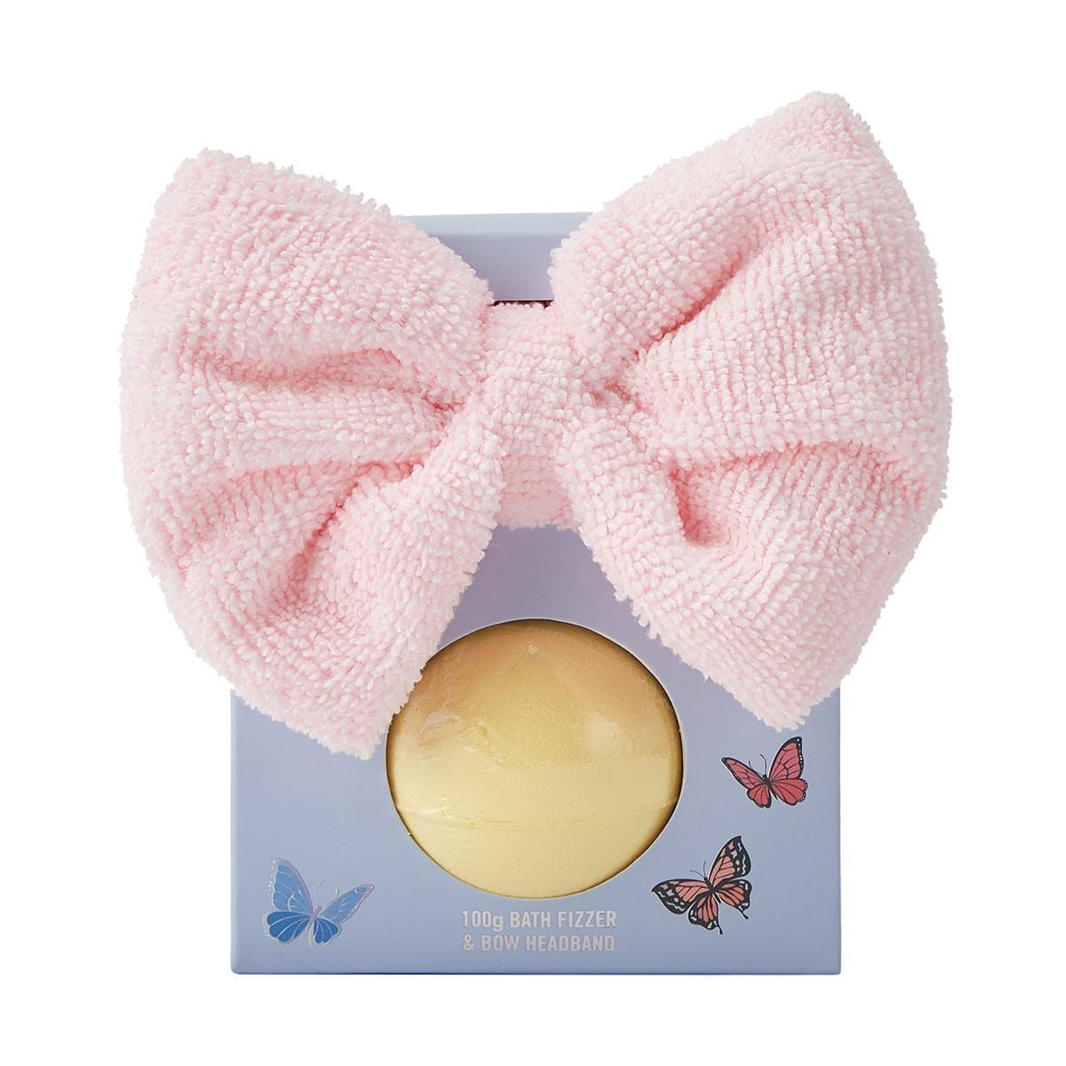 Fizzer and Bow Headband Set - Butterfly