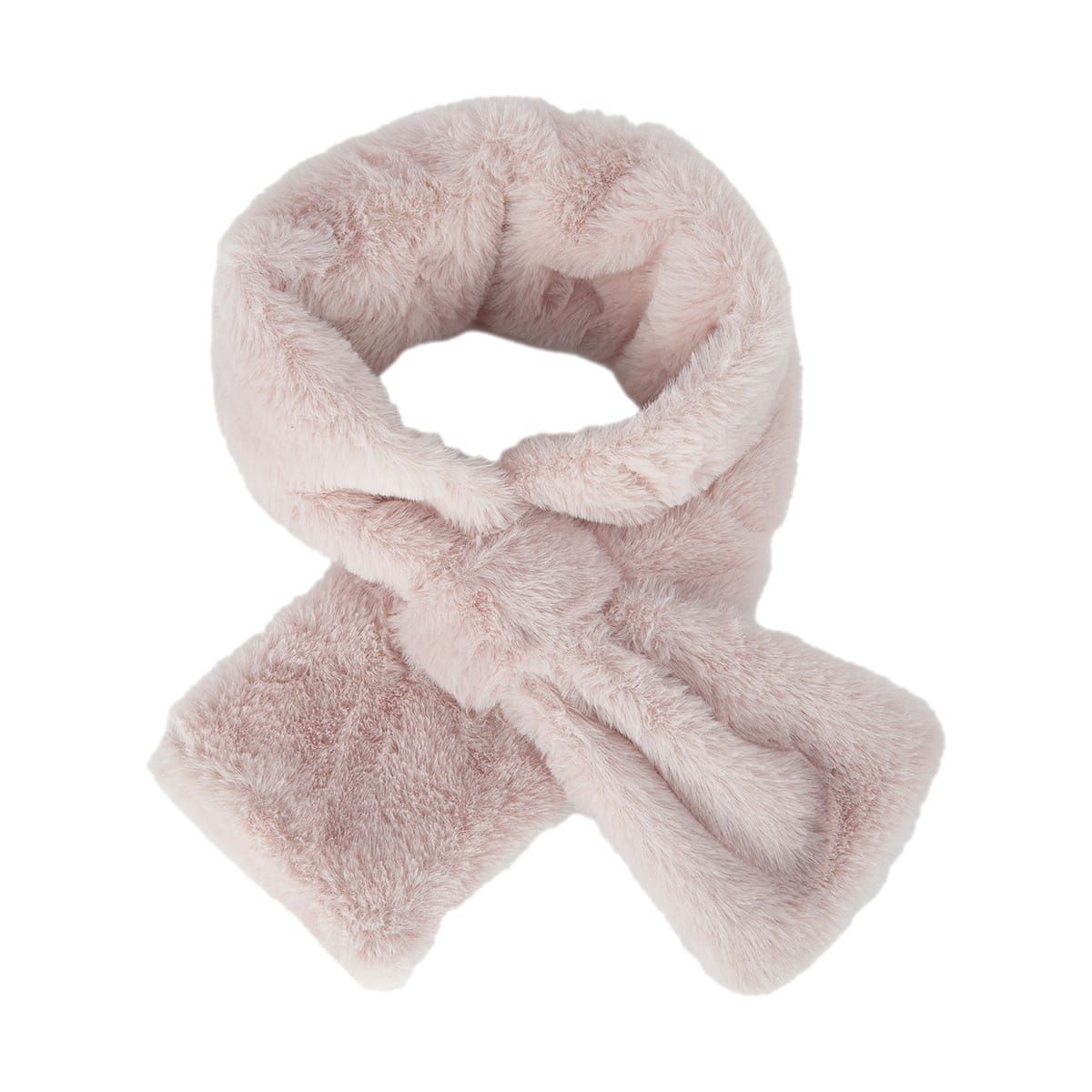 Heat Scarf Faux Fur - Lilac Pink