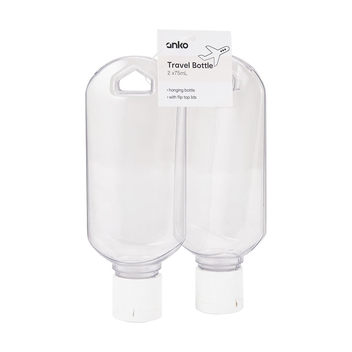 2 Pack Travel Bottles