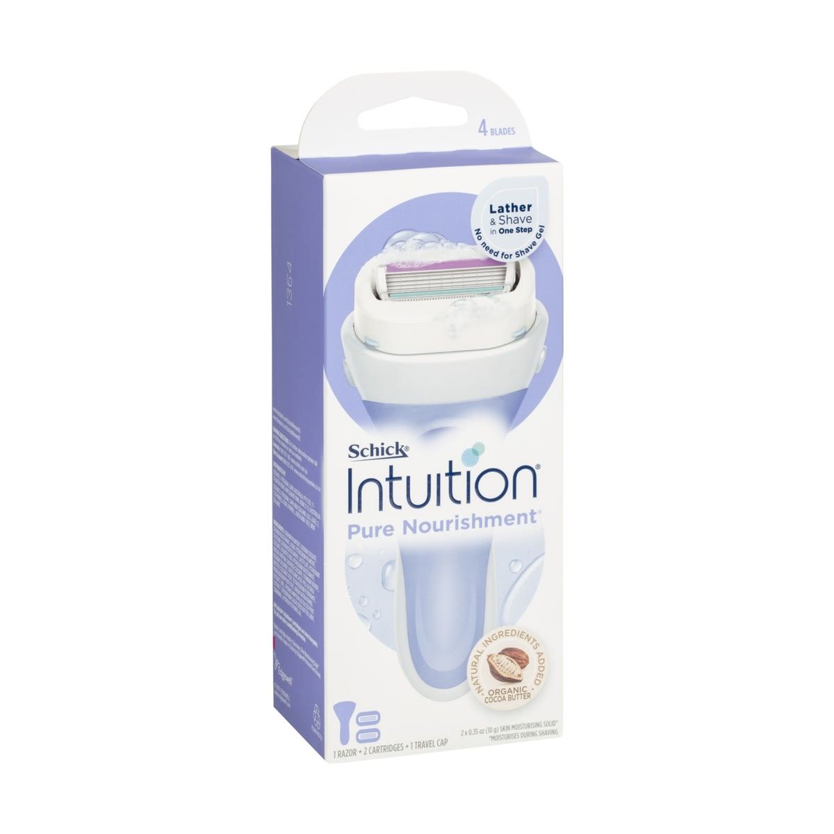 Schick Intuition Pure Nourishment Razor Kit