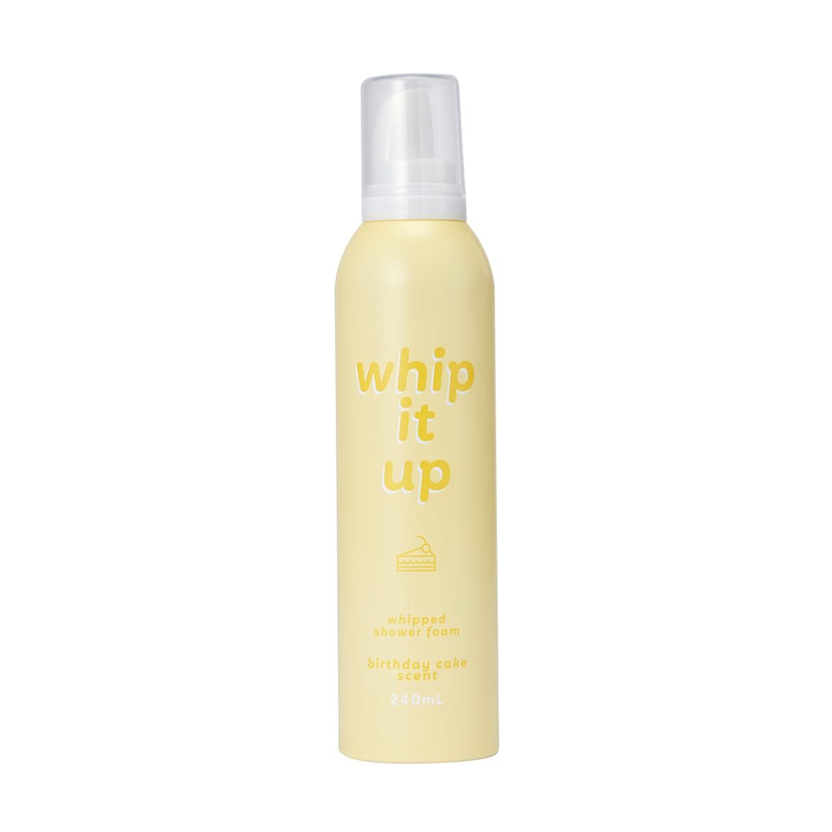 Whip It Up Whipped Shower Foam 240ml - Birthday Cake Scent
