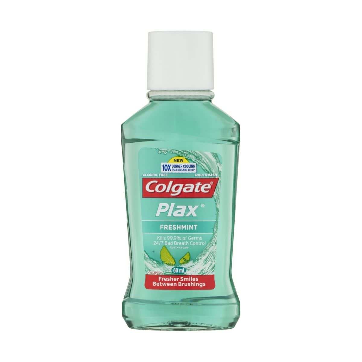 Colgate Plax Alcohol Free Mouthwash Freshmint