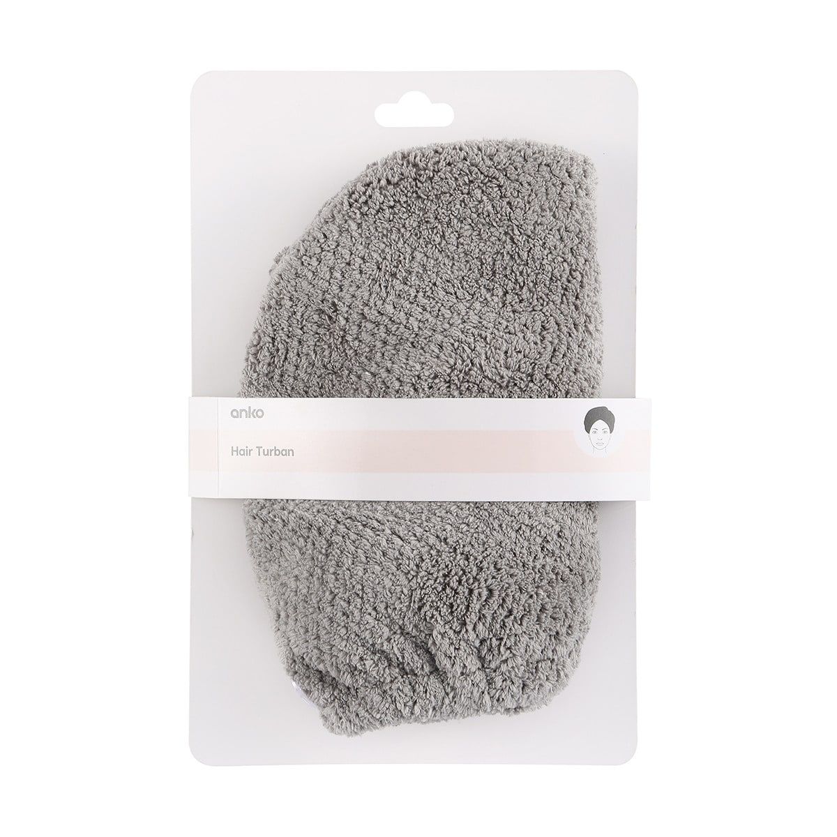 Hair Turban - Grey