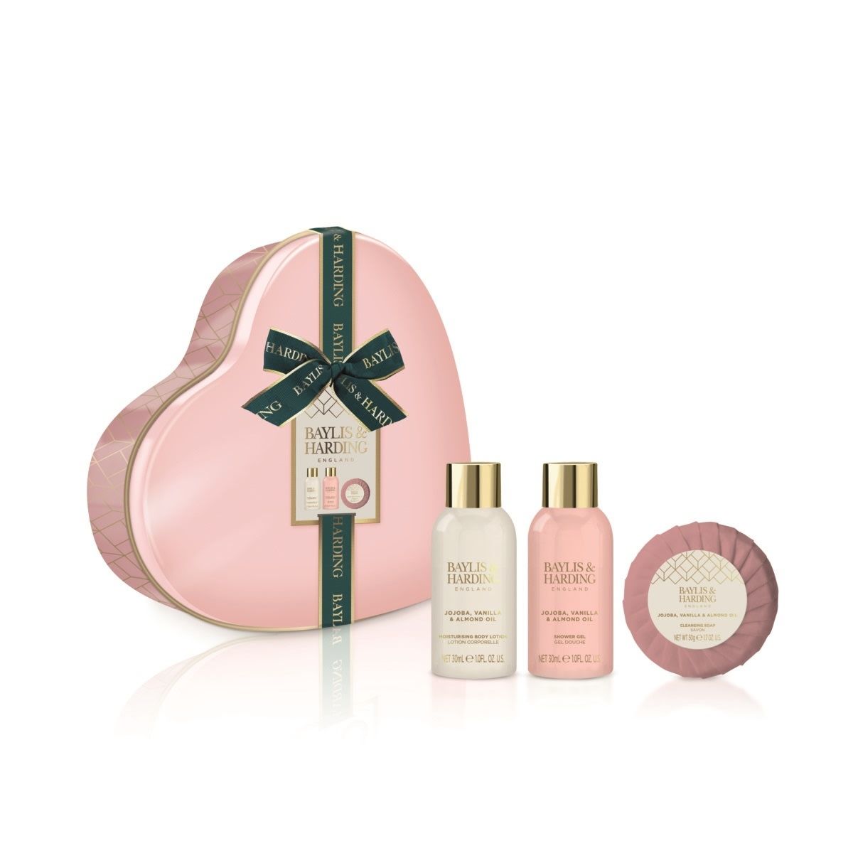Baylis & Harding Oil Tin - Jojoba, Vanilla and Almond Oil