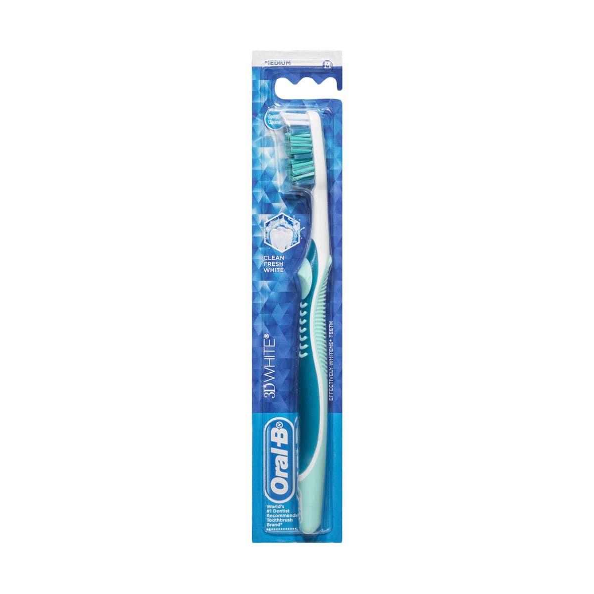Oral-B Medium White 3D Toothbrush