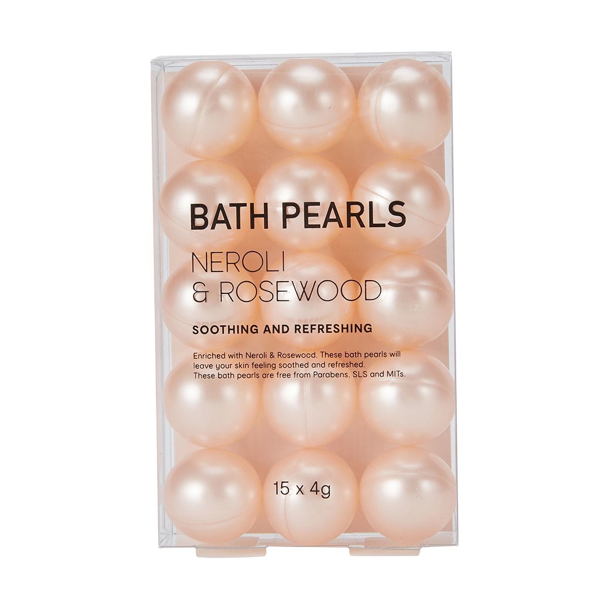 Soothing & Refreshing Bath Pearls 4g - Neroli & Rosewood