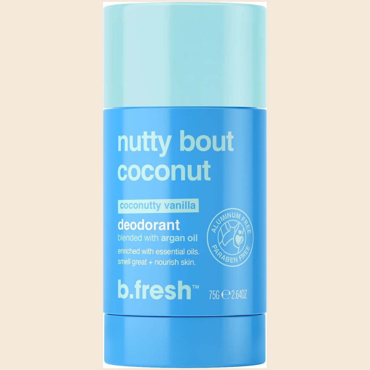 b.fresh Nutty Bout Coconut Deodorant - Coconutty Vanilla