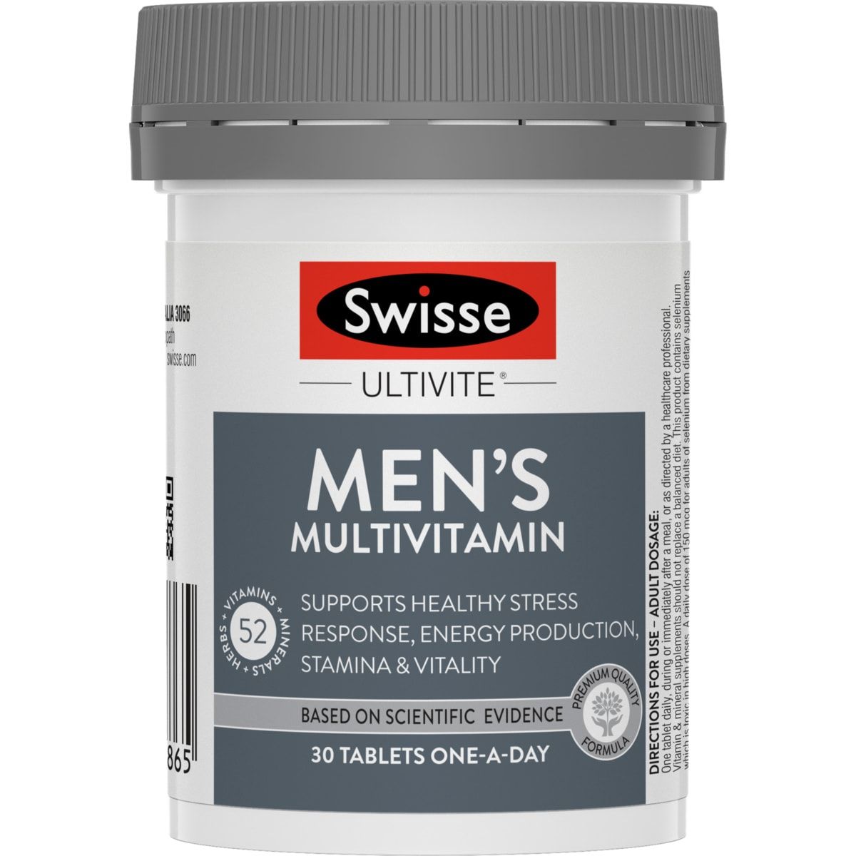 Swisse Men's Ultivite Multivitamin 30 Tablets