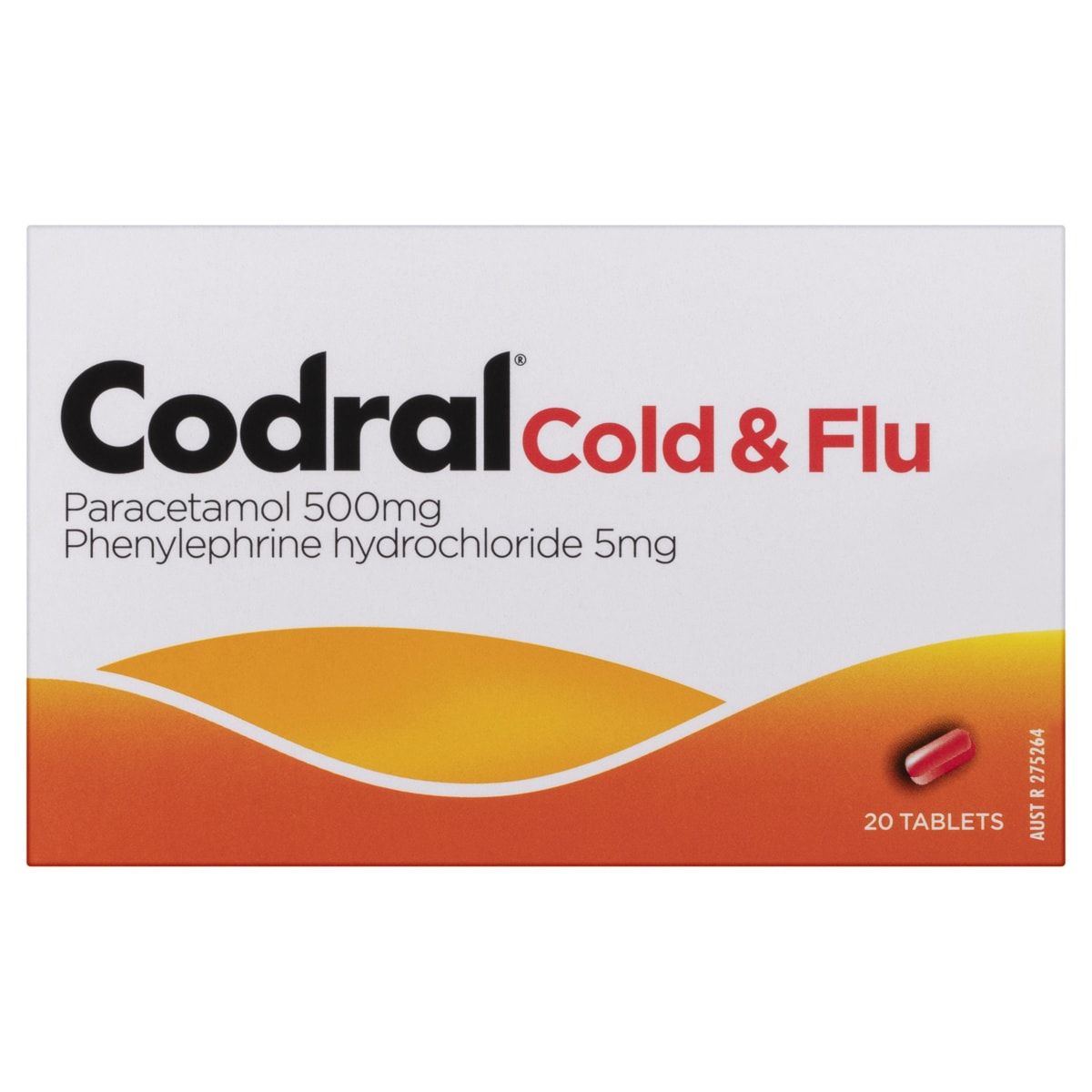 20 Pack Codral Cold and Flu Tablets